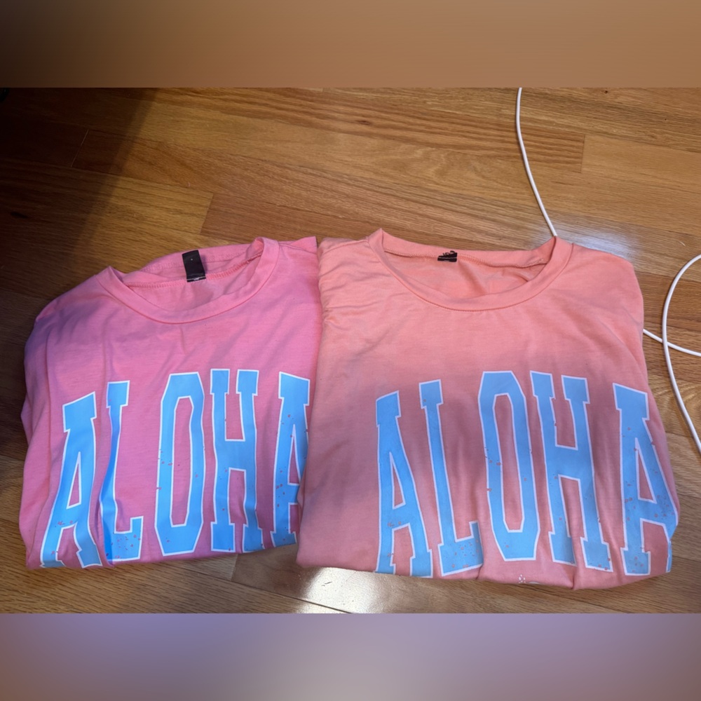 aloha oversized shirt bundle size s